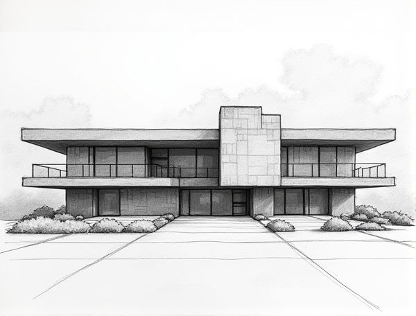 Postmodern Home Design: Harnessing Brutalist Glass Block Inserts for Innovative Manufacturing