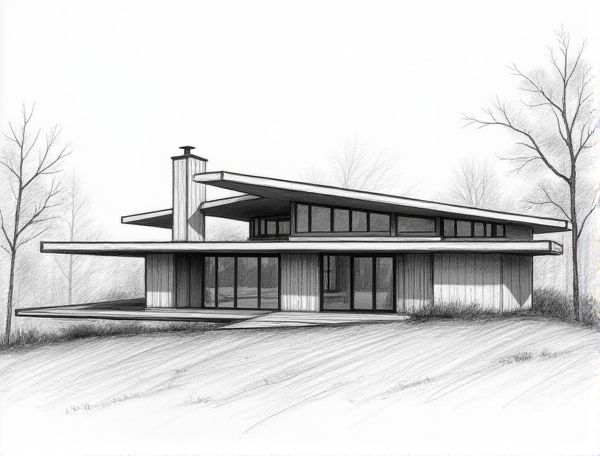 Understanding Prairie School Home Design: The Role of Cantilevered Overhangs in Modern Manufacturing