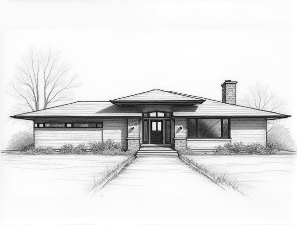 Prairie School Home Design: Exploring Distinctive Horizontal Banded Windows in Modern Manufacturing