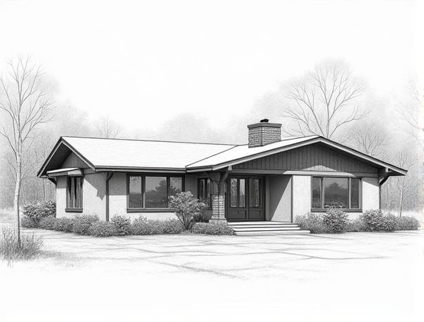 Prairie-Style Home Design: Showcasing Art Glass Windows in Modern Manufacturing