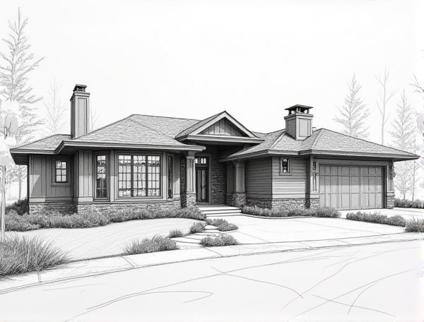 Prairie-Style Home Design: Distinctive Features and the Role of Geometric Stained Glass Panels in Modern Manufacturing