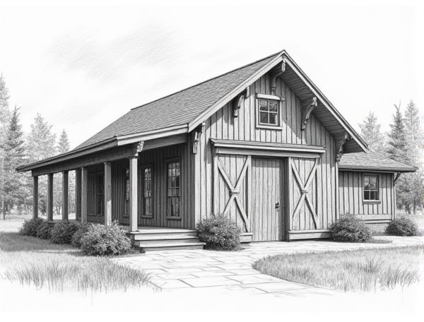 Rustic Farmhouse Home Design Featuring Sliding Barn Doors in Manufacturing: A Comprehensive Guide