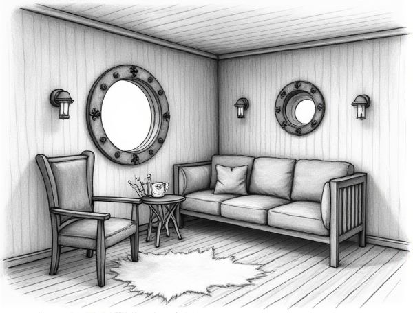Sailor-Inspired Home Design: Creative Use of Reclaimed Ship Portholes in Modern Manufacturing