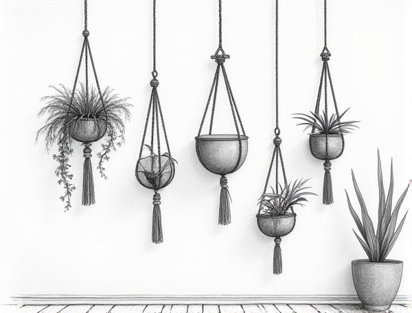Scandi-Boho Home Design: Defining the Aesthetic with Macrame Plant Hangers and Modern Craftsmanship in Manufacturing
