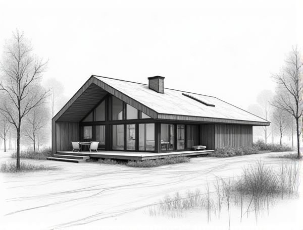 Scandinavian Home Design With Sauna Room Integration in Modern Manufacturing
