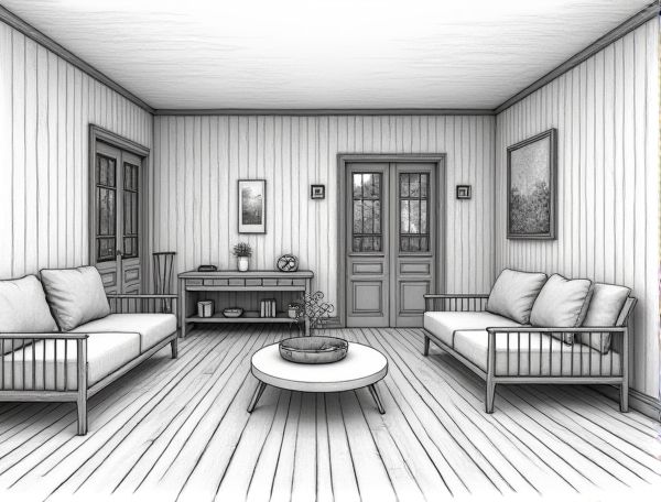 Scandinavian Home Design: Limewashed Pine Paneling in Modern Manufacturing Practices