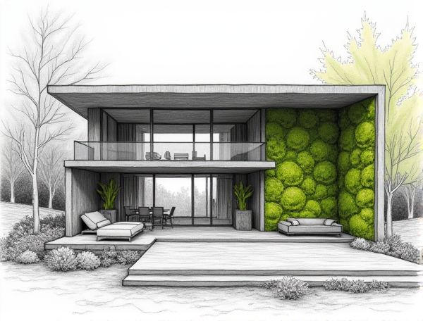 Scandinavian Home Design: Exploring Modern Aesthetics with Moss Wall Installations in Manufacturing