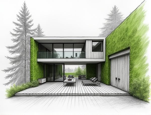 Scandinavian Home Design Featuring Moss Wall Innovations in Modern Manufacturing