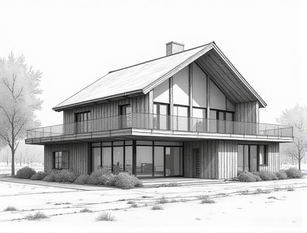 Scandinavian Home Design Featuring Tatami Room Concepts in Modern Manufacturing