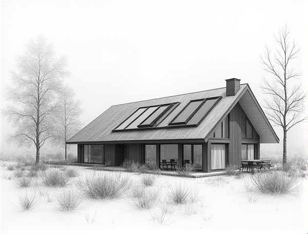 Scandinavian Home Design with Triple-Glazed Skylights: Innovative Solutions for Sustainable Manufacturing Spaces