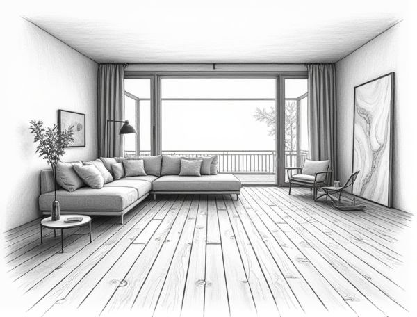 Scandinavian Home Design with Whitewashed Pine Flooring: Modern Manufacturing Perspectives