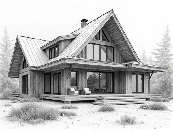 Scandinavian Home Design with Whitewashed Timber Beams: Defining Features, Manufacturing Methods, and Modern Appeal