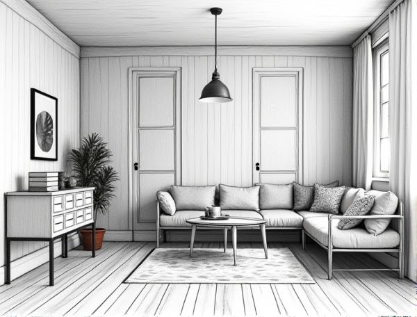 Scandinavian Hygge Home Design with Limewashed Floors in Manufacturing: A Guide to Cozy Minimalism and Sustainable Style