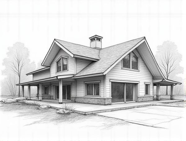 Shaker-Inspired Home Design with Clerestory Windows: Merging Timeless Craftsmanship and Modern Manufacturing Efficiency