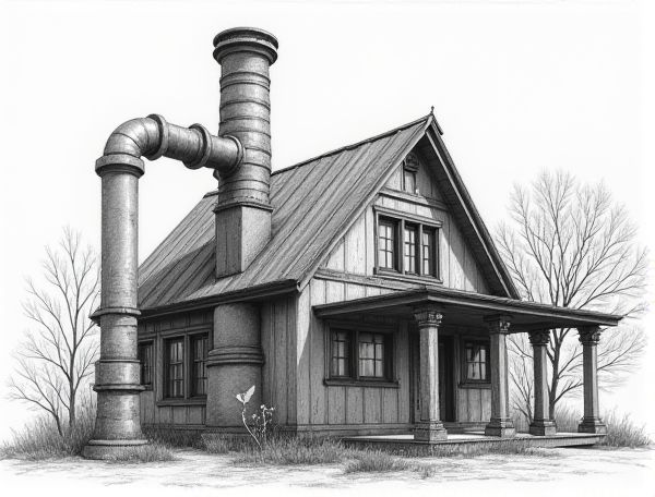 Steampunk Home Design: Crafting Unique Spaces with Reclaimed Industrial Piping for a Vintage Manufacturing Aesthetic