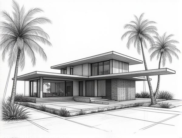 Tropical Modern Home Design: Manufacturing Louvered Breezeways for Sustainable Living