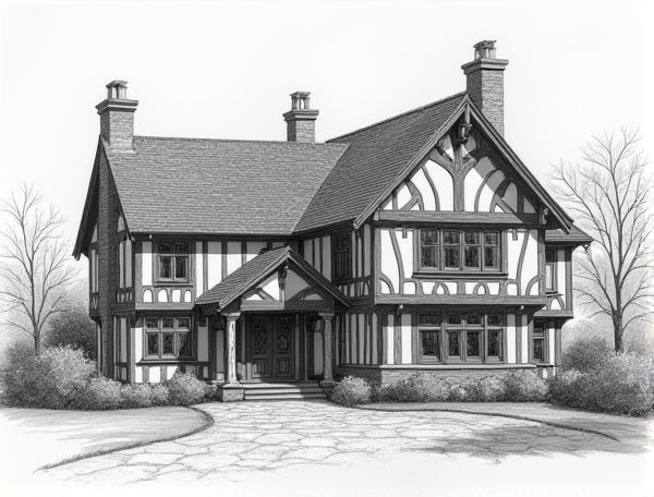 Understanding Tudor Revival Home Design: Restoring Half-Timbered Facades in Manufacturing