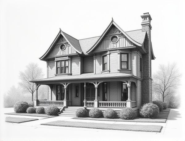 Exploring Victorian Home Design: Eastlake Spindlework Detailing in Manufacturing Practices