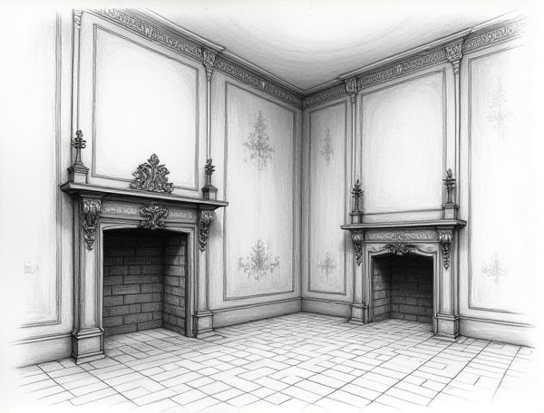 Victorian Home Design: The Allure of Encaustic Tile Fireplaces in Modern Manufacturing