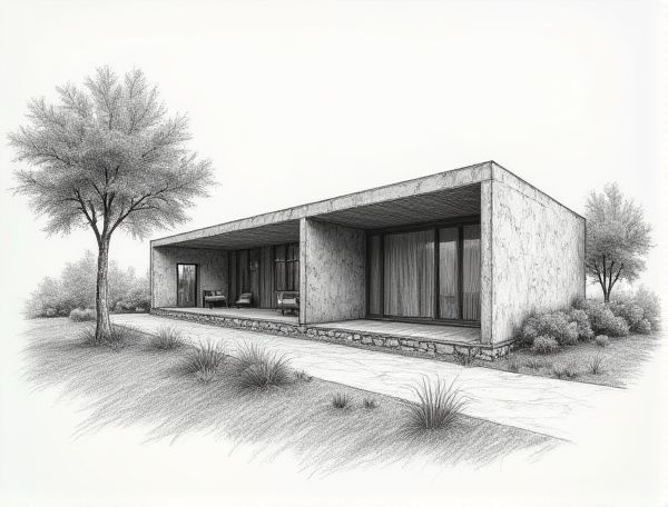 Wabi-Sabi Home Design with Raw Rammed Earth Walls: Natural Aesthetics in Modern Manufacturing