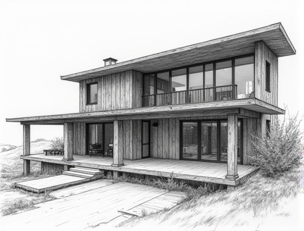 Wabi-Sabi Home Design: Showcasing Reclaimed Barnwood Accents in Modern Manufacturing