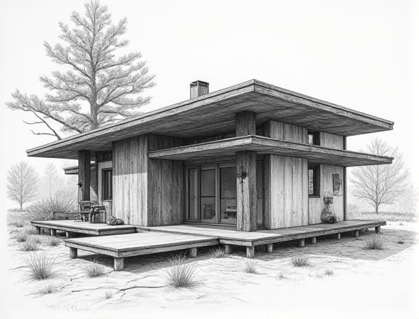 Wabi-Sabi Home Design: Harnessing Reclaimed Cedar Beams for Sustainable Manufacturing Charm