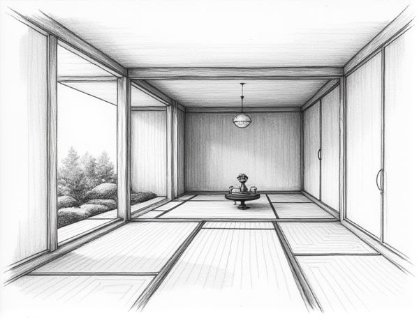 Zen Home Design with Tatami Mat Flooring: Traditional Japanese Minimalism in Modern Manufacturing