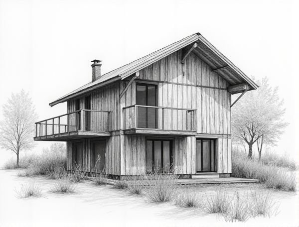Zero Waste Home Design: Utilizing Reclaimed Ship Wood Cladding in Sustainable Manufacturing